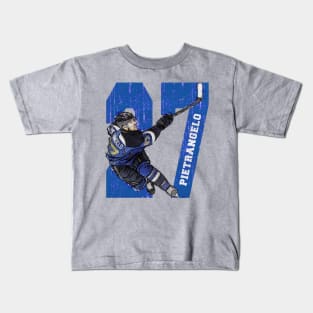 Alex Pietrangelo St. Louis Sketch Kids T-Shirt